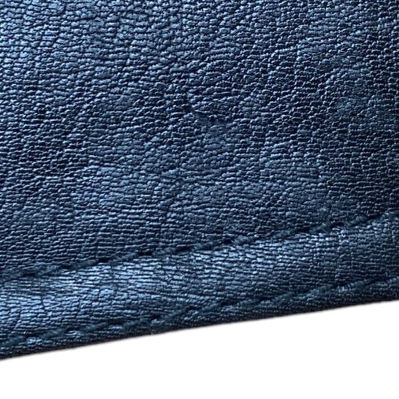 Vintage Wilsons Black All Leather 90s Y2K Moto Biker Rodeo Western Vest-XL - Picture 14 of 14